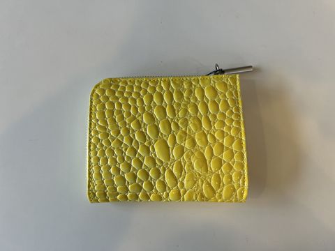 CORO Lジップ ショート ウォレット イエロー