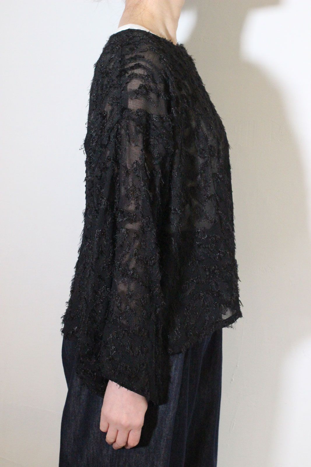 [1561-009KK] メッシュジャガードBL ブラック