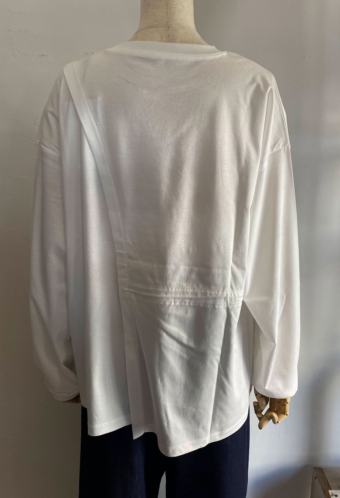 コンパクトスムース デザイントップス オフホワイト