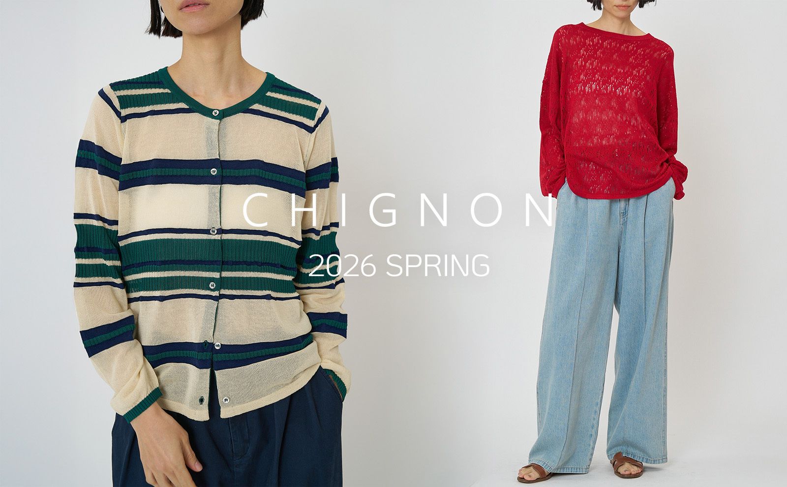 CHIGNON 2026 SPRING 予約受付中 11/23 23:59まで