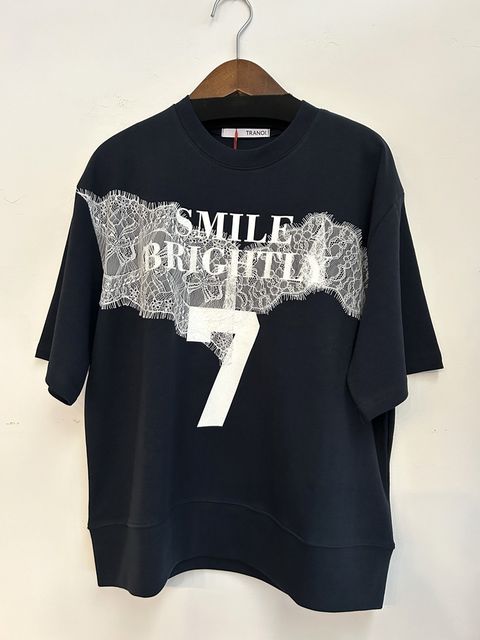 SEVEN LACE TEE ネイビー