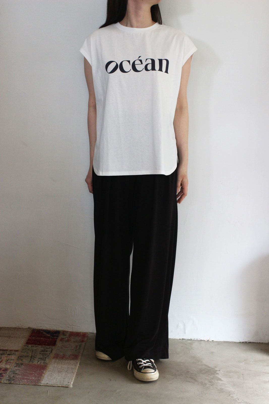 CHIGNON　シニヨン　Photoフレンチ　8452-237KK 40%OFF】CHIGNON シニヨン レース メッシュ カットソー 8452
