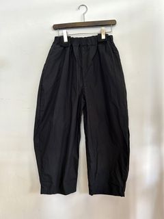 タイプライターエッグパンツ ブラック