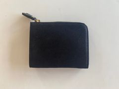 HAK L ZIP SHORT WALLET ブラック