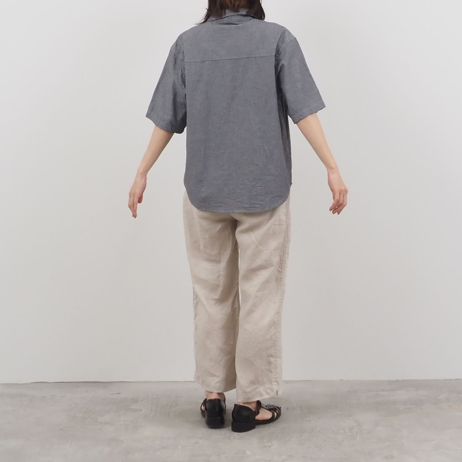 サマームラデニムシャツ ネイビー