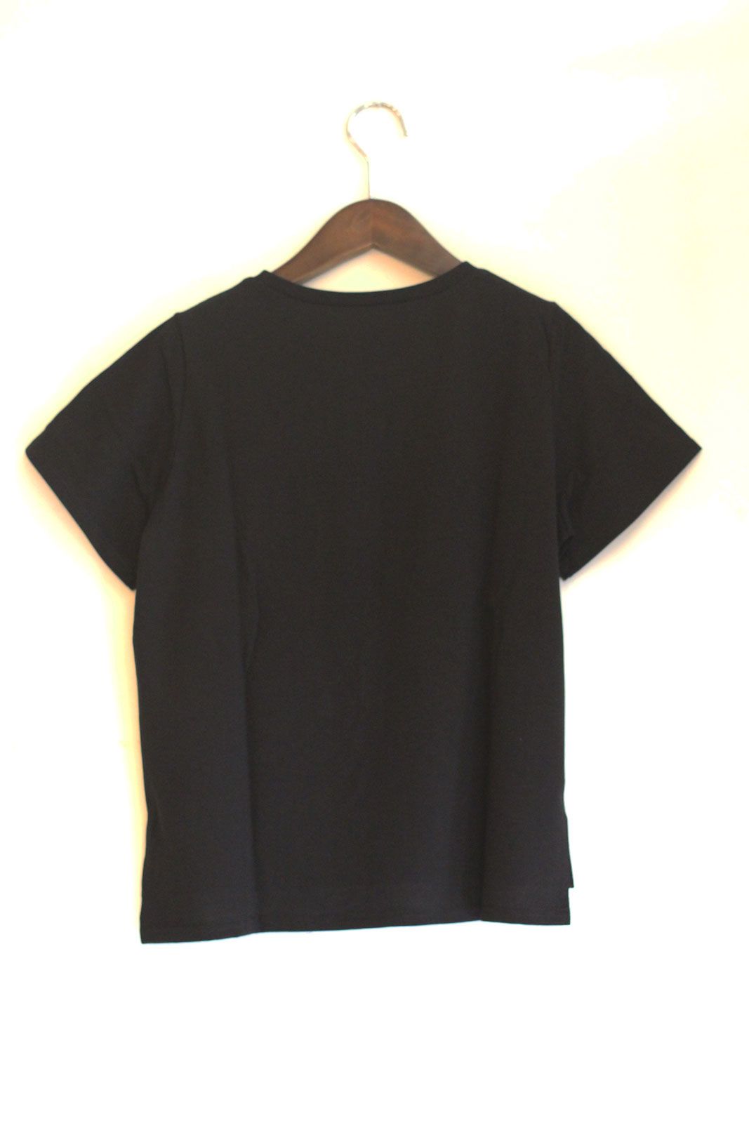 フォトプリントTシャツ ブラック