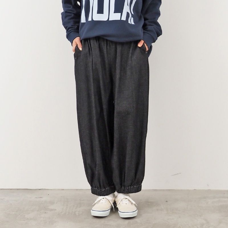 8オンスムラデニムポップパンツ インディゴ