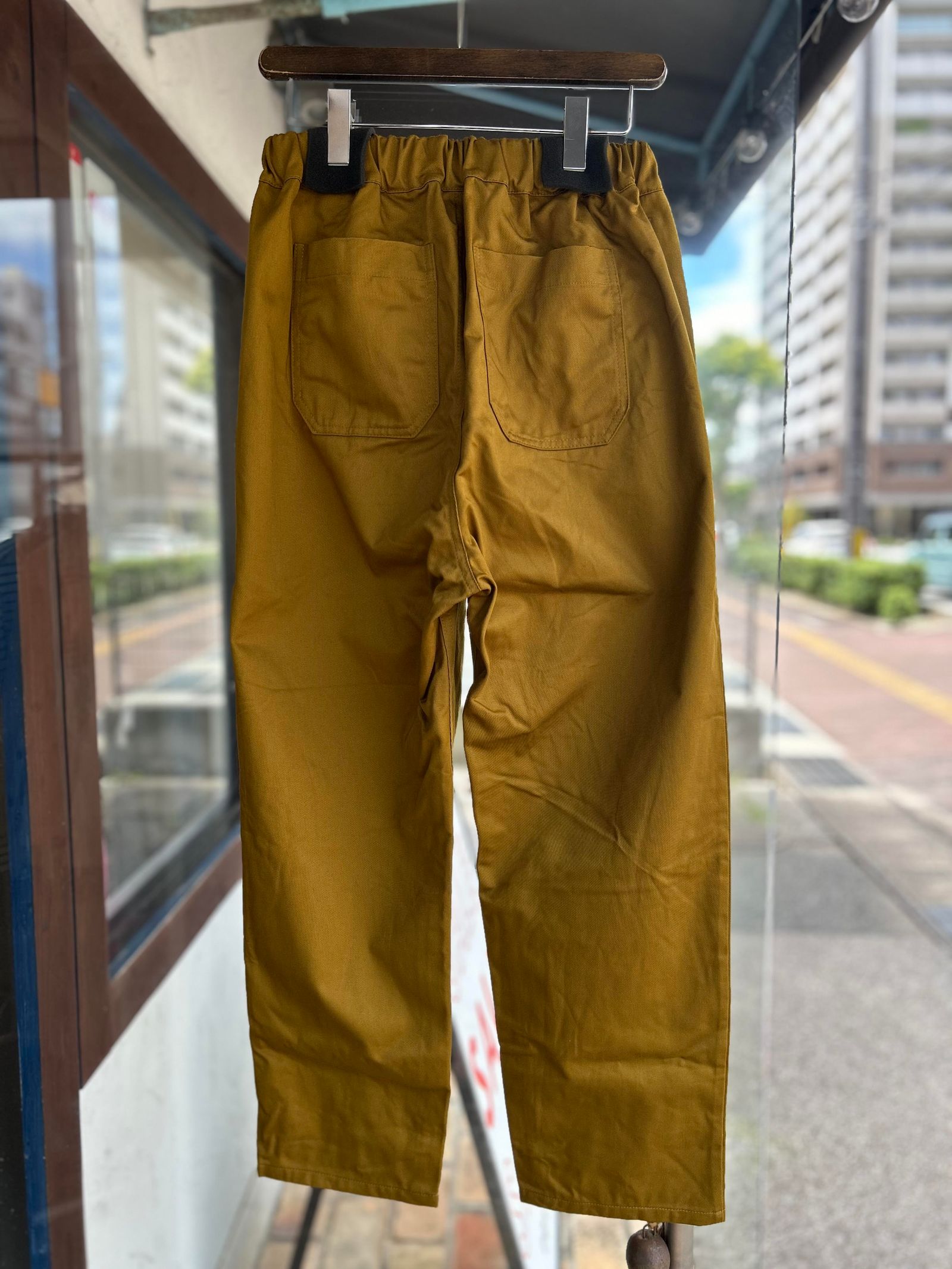 カツラギコージーパンツ ギンコイエロー