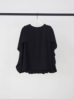 [1563-658BZ] ケープバルーンBL ブラック