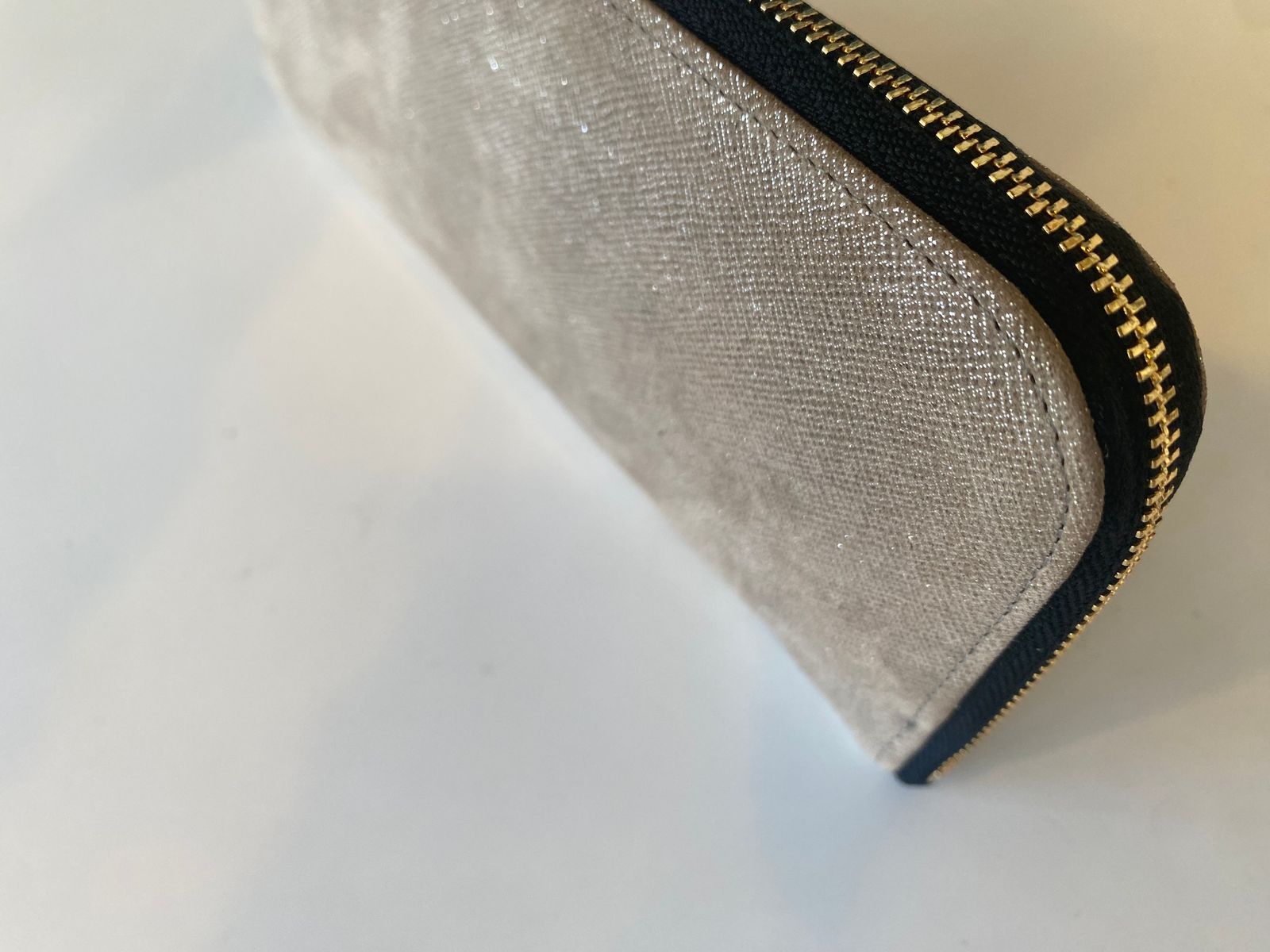 HAK L ZIP LONG 長財布 シルバー