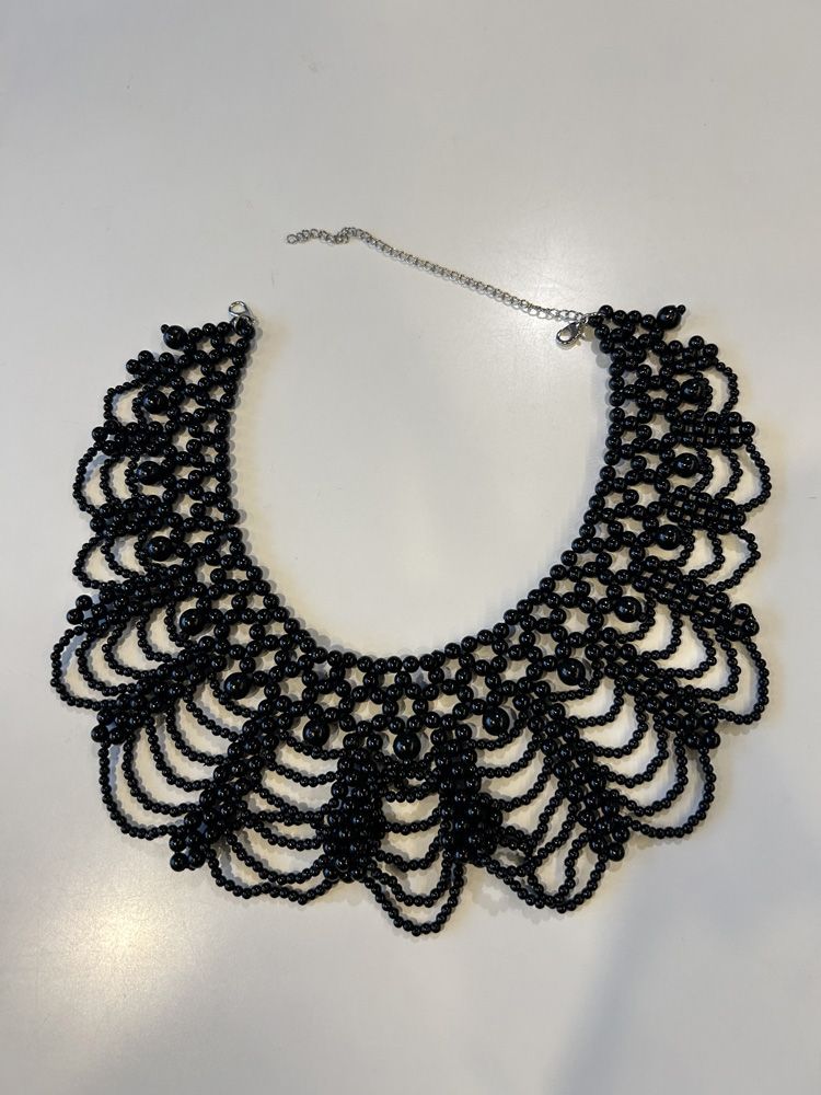 pearl necklace LOGO T スミクロ