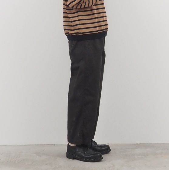 カツラギニューセリサイトベイカーパンツ オリーブ