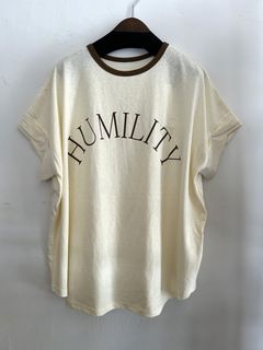 ロゴリンガーTシャツ アイボリー