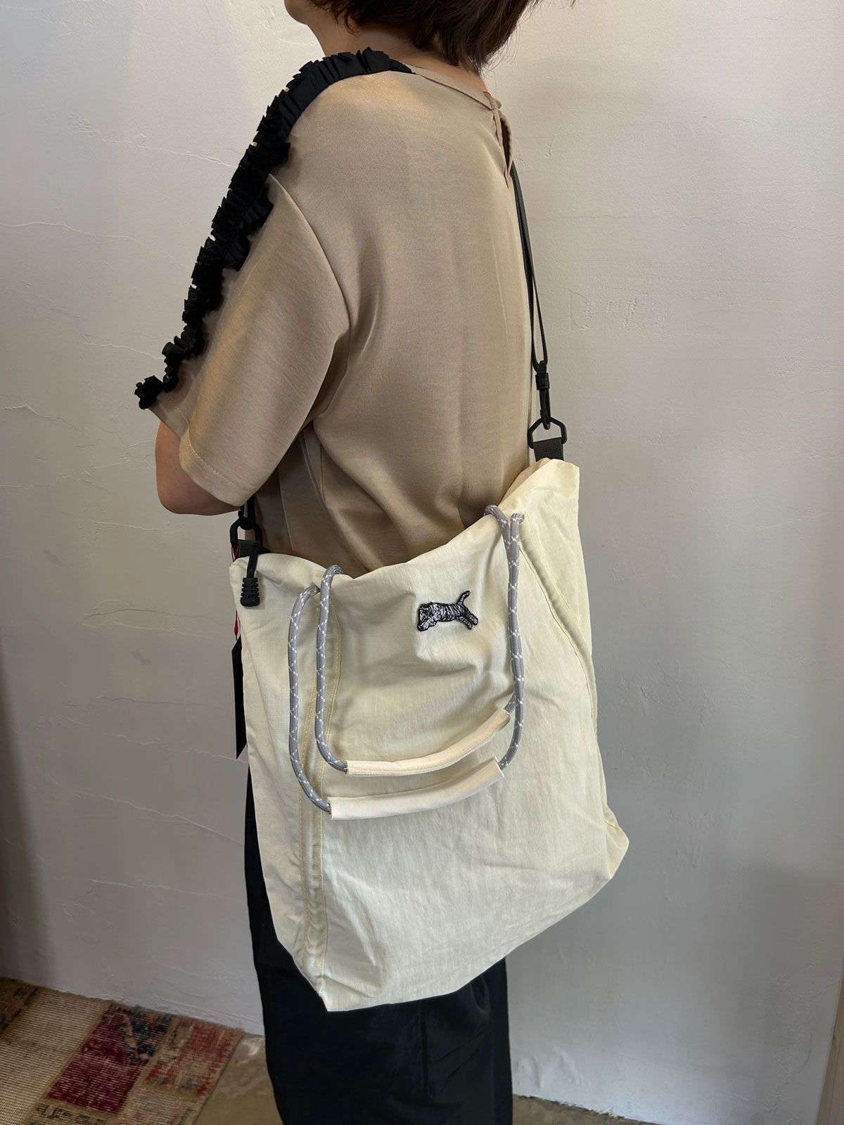 2WAY TORA BAG アイボリー
