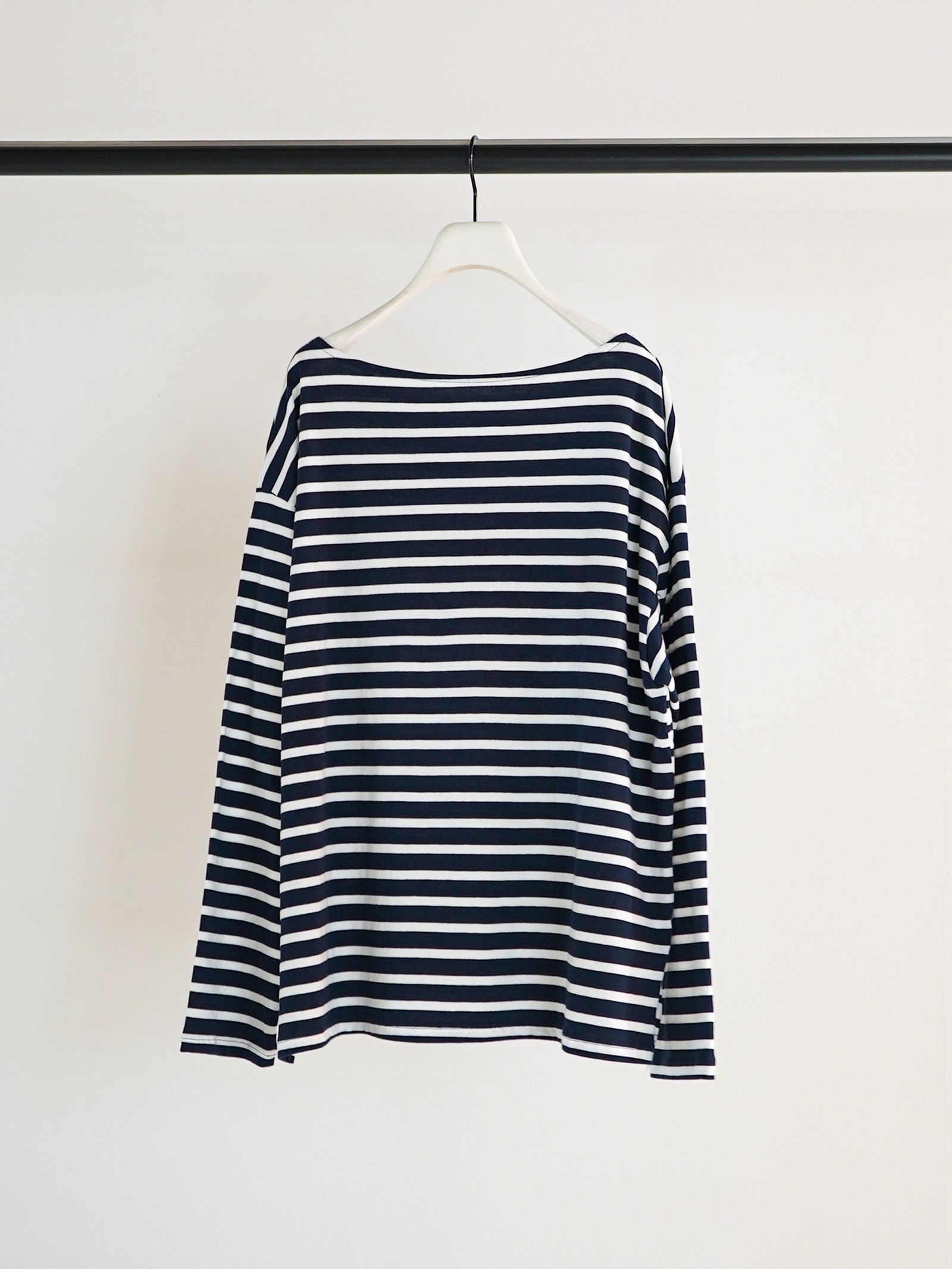 [8461-104KK] ボーダープリントロンTee ミックス