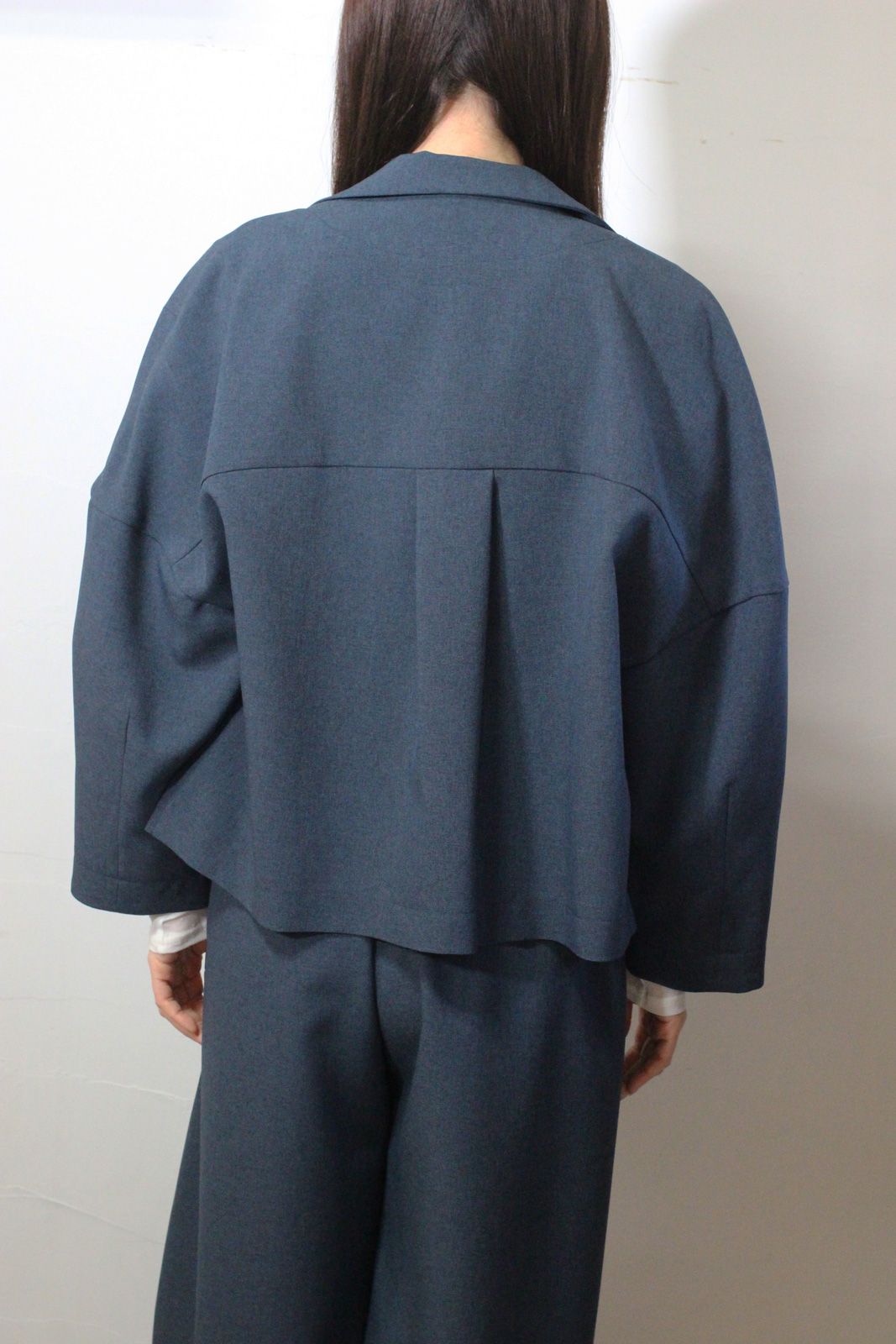 ドライトロピカルショートジャケット ネイビー