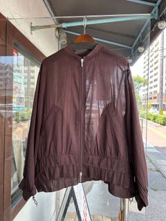 ハイツイストシアーブルゾン ブラウン