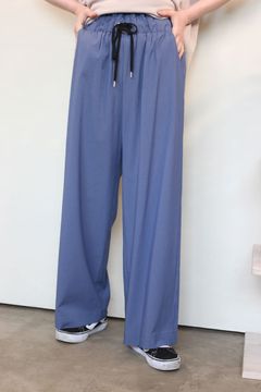 アサレチックセミワイドパンツ ブルー