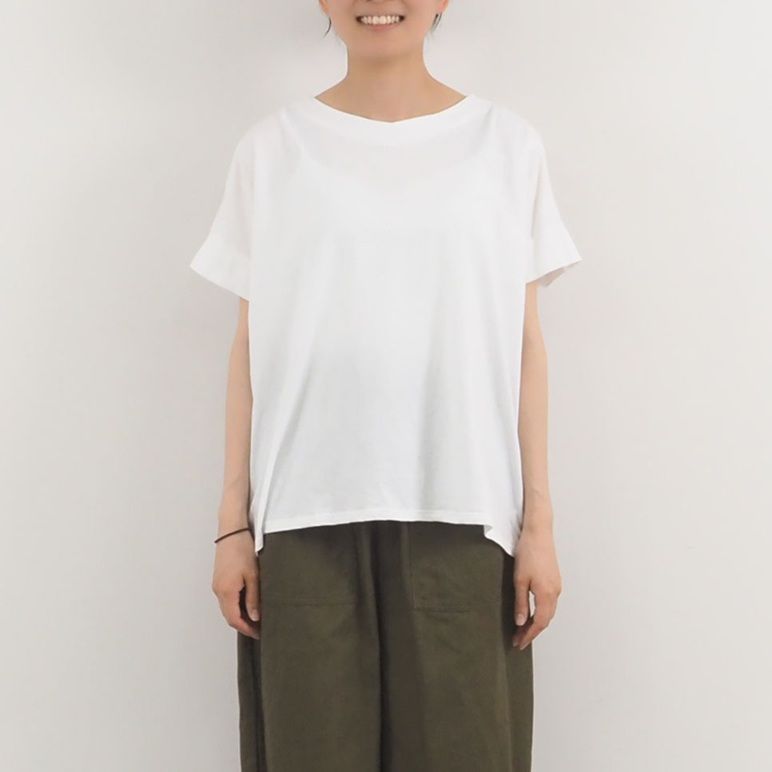 レクタングルパネルTシャツ ブラックxブラック