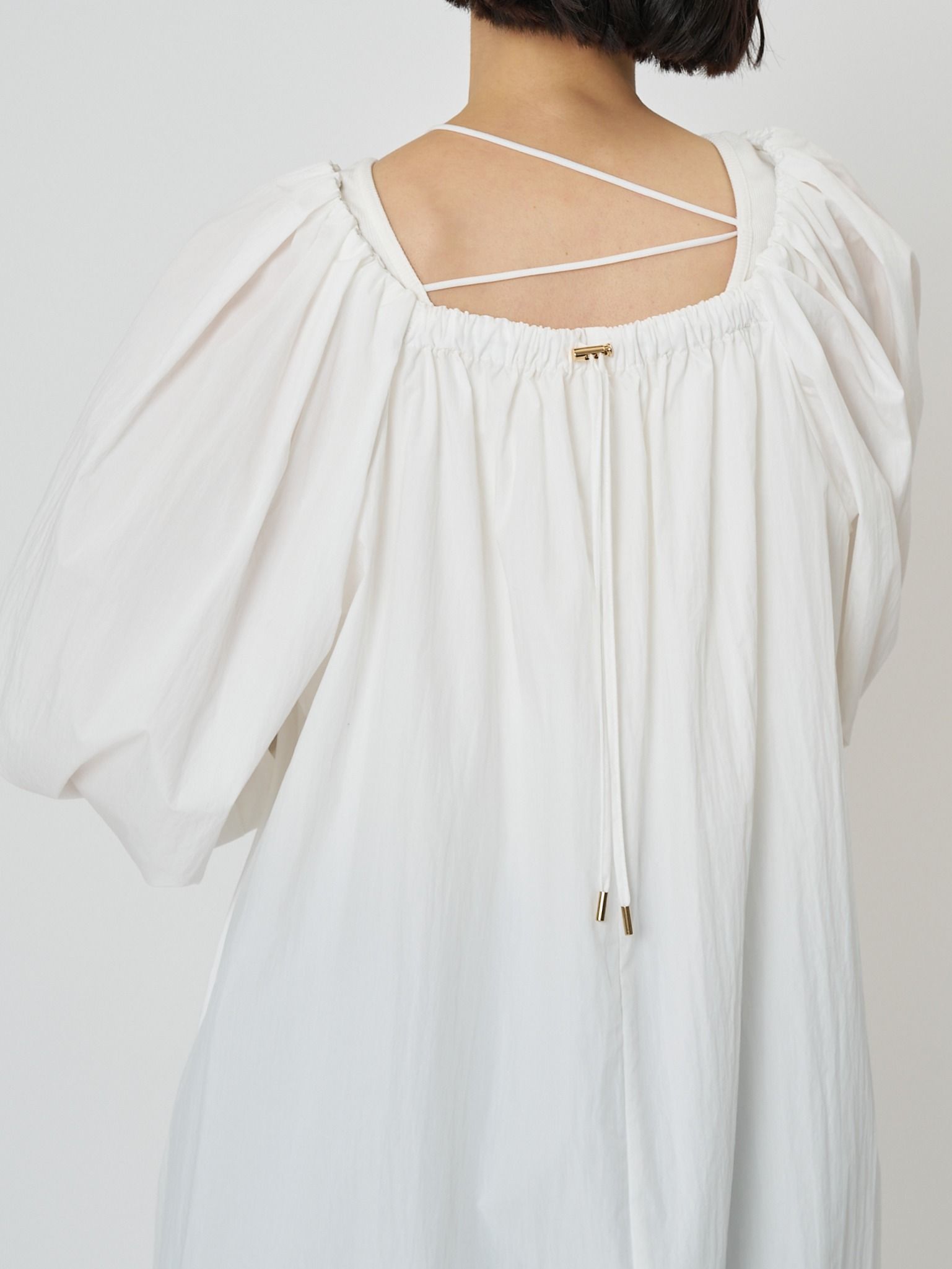 [5261-034MK] ボリュームスリーブOP ブラック