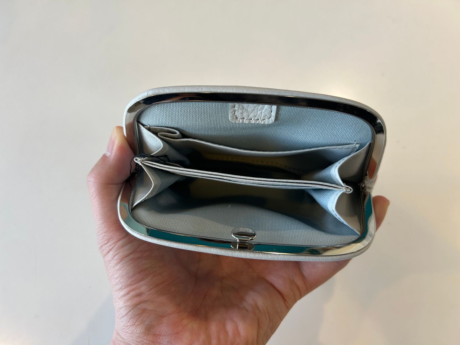 RAC FRAME PURSE SHORT がま口 ドリフトアイス