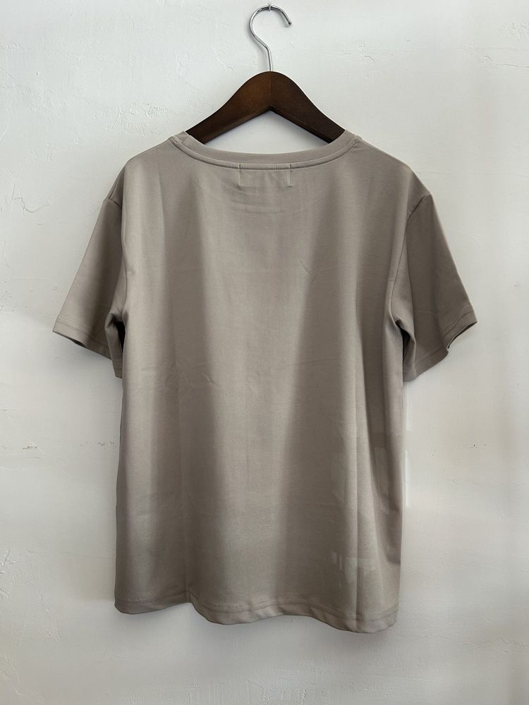 TRANOI.Tee グレージュxシルバー