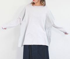 Aライン切替プルオーバー ライトグレー