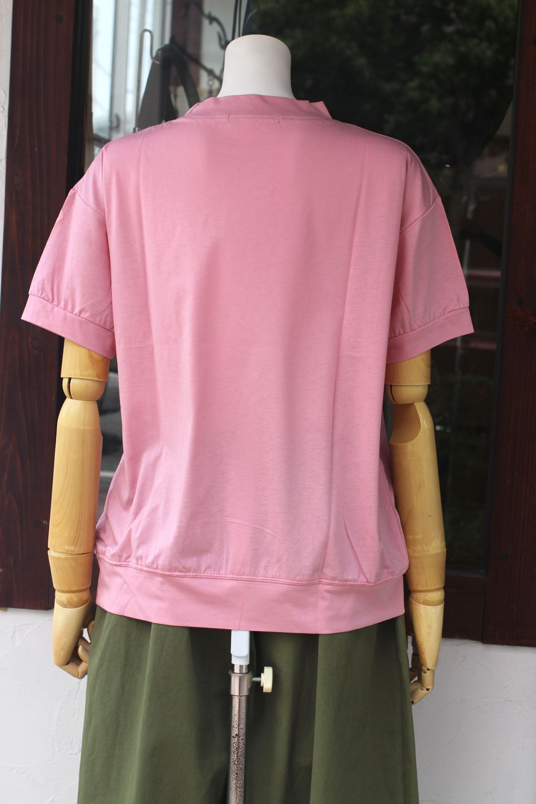 すっきりサラサラ半袖Tシャツ ミント