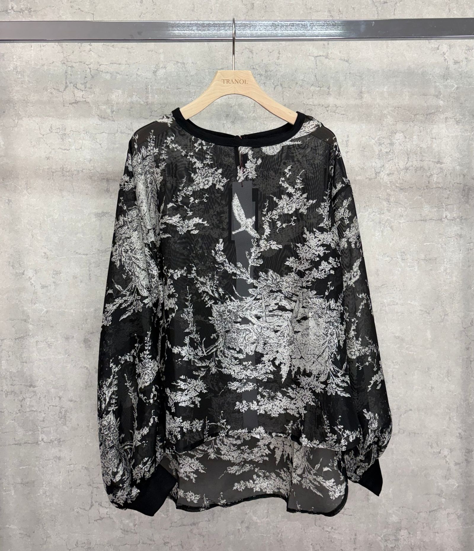 バードレイズPOブラウス ブラック