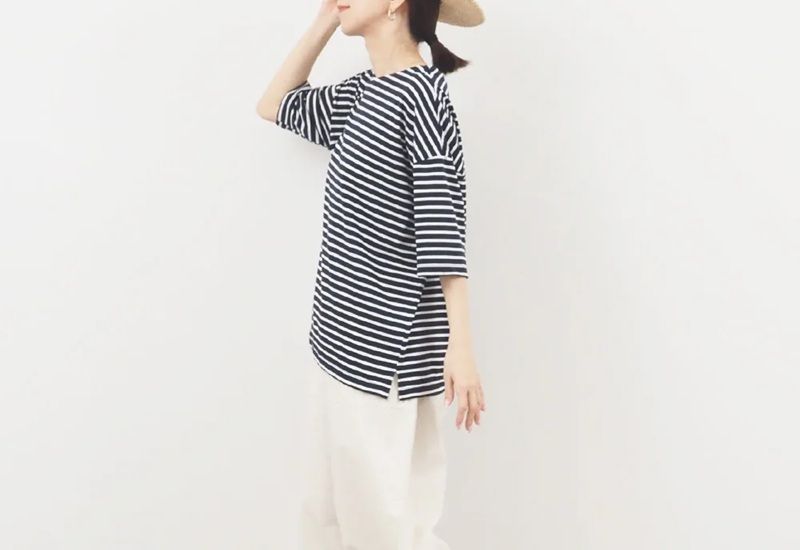 サイロプレミアムBDサイドスリットPO 2WAY ネイビーxオフ