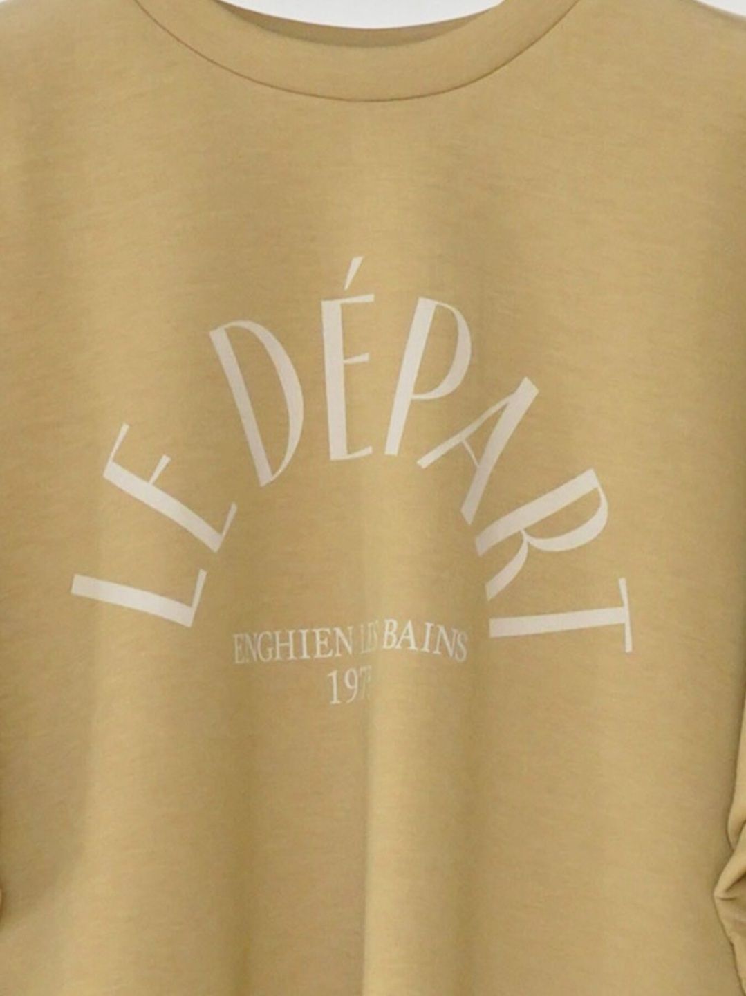 [8463-713KK] "LE DEPART"ドルマンPO マスタード