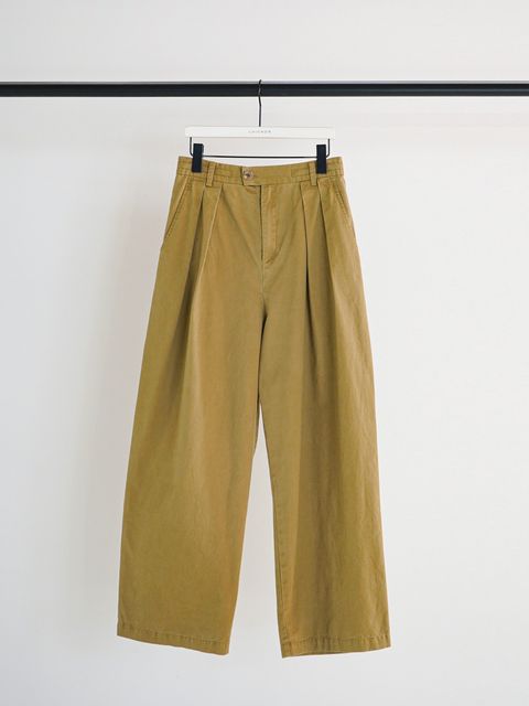 [3261-045BT] ウォッシュドチノPT ベージュ