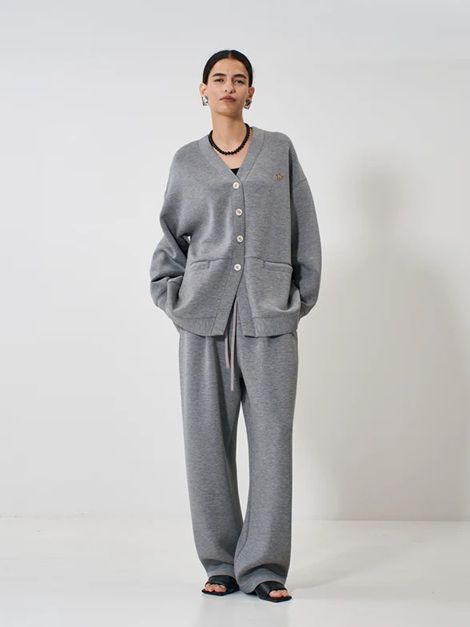 SPONDISH TUCK PT グレー