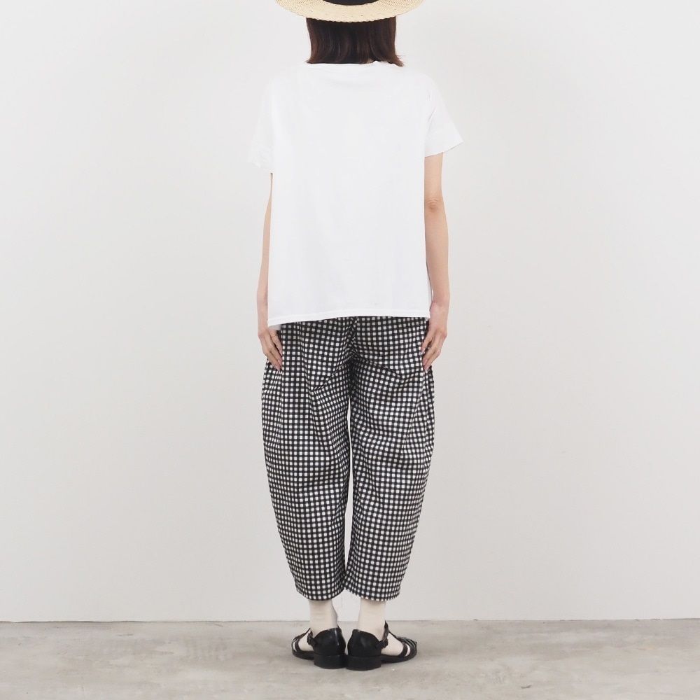 のび猫Tシャツ オフホワイト