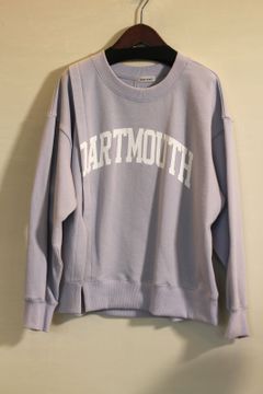 アシンメトリーロゴカットソー ラベンダー