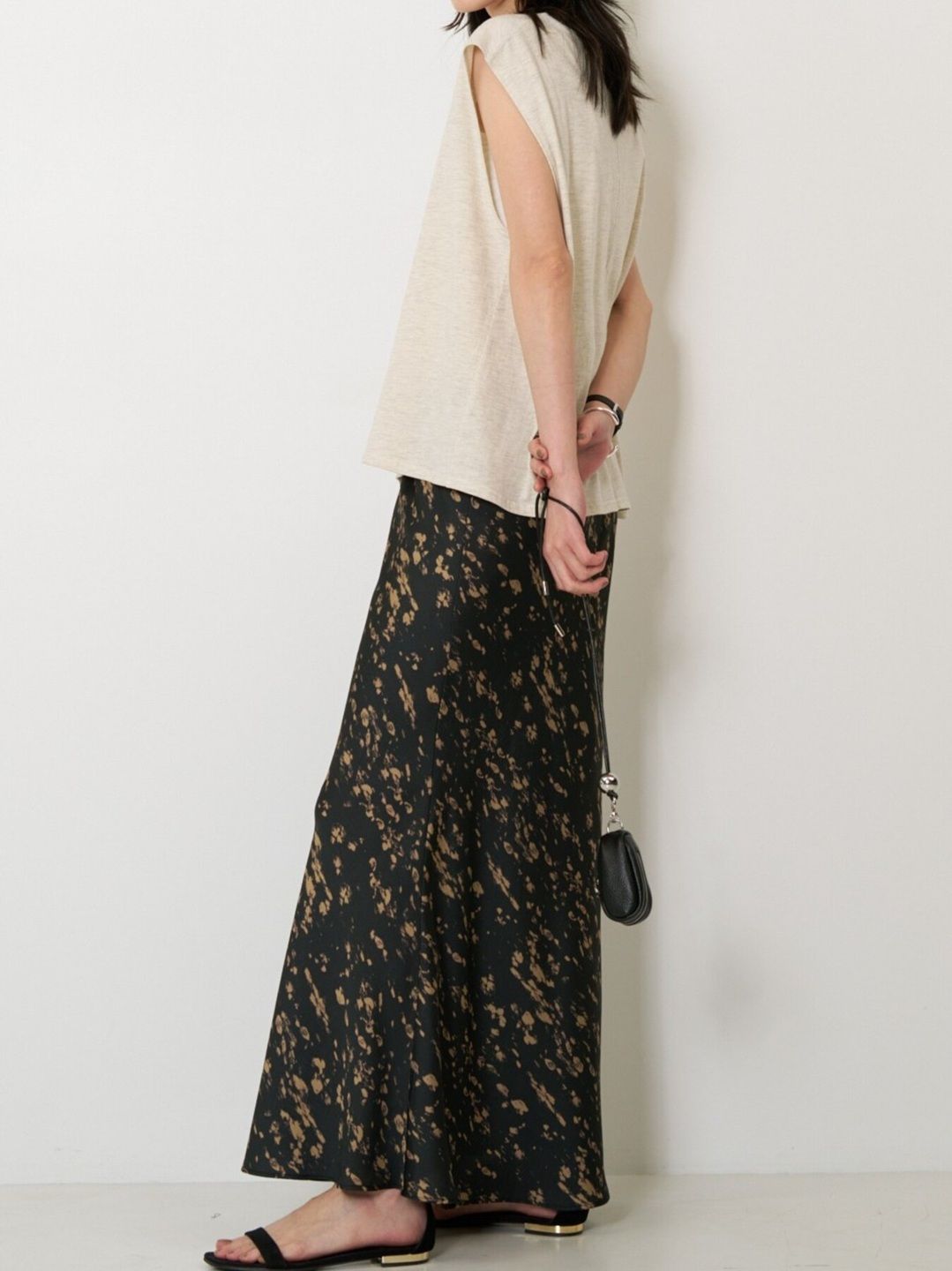 [8463-711KK] "SOL"リンガーフレンチ オートミール