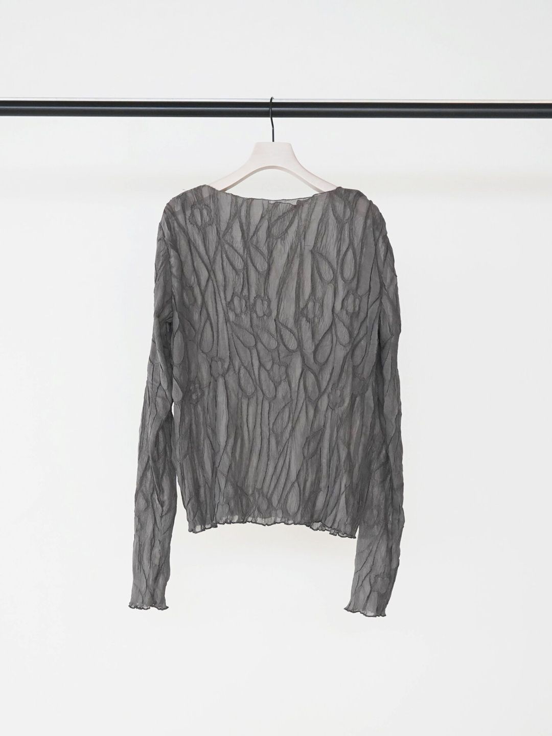 [8563-690BT] モチーフリンクルPO ダークグレー