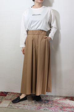 ボリューミースカーチョ ベージュ