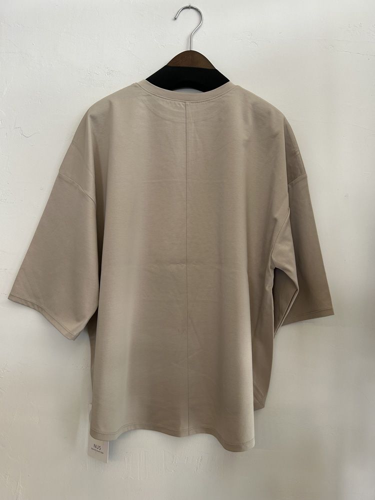 ZOCCONポンチxフェザーロゴT ベージュ