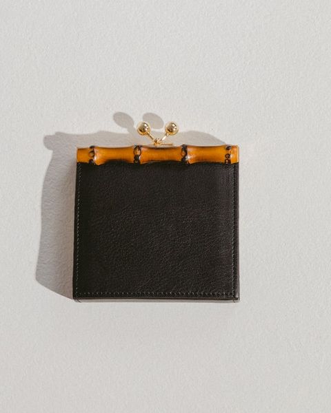 BAM SHORT WALLET がま口 ブラック