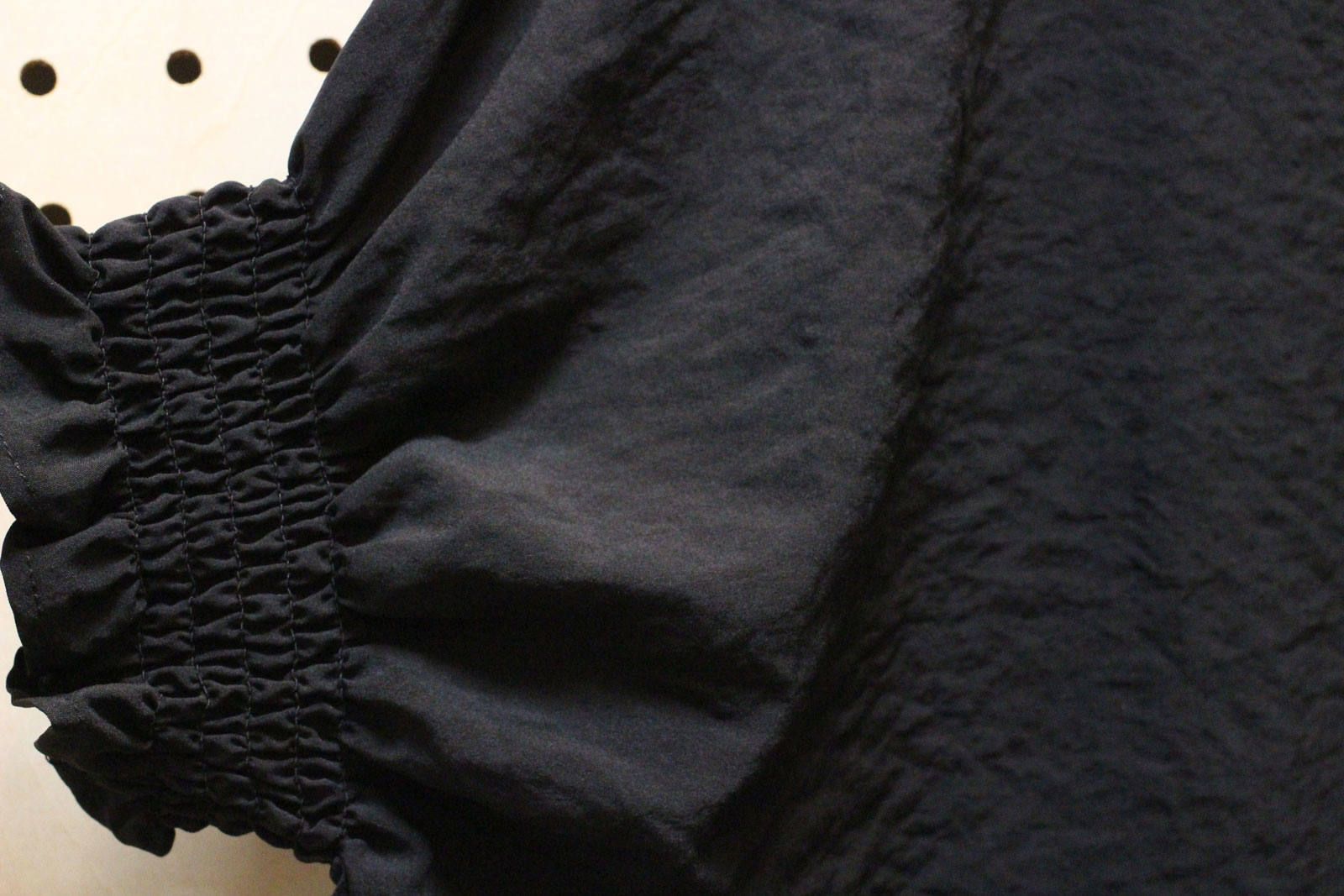 キャンディースリーブブラウス ブラック