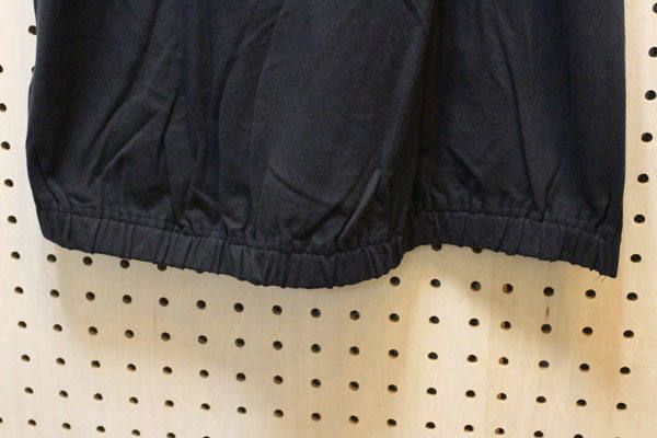 ギャザーフレンチスリーブTシャツ ブラック