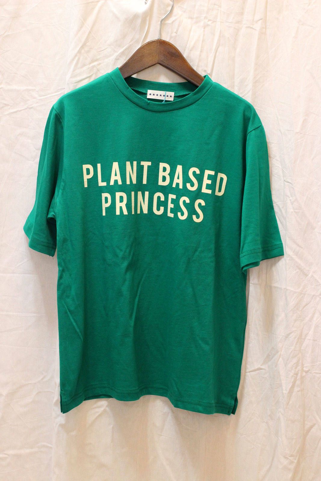 フォントプリントTシャツ グリーン