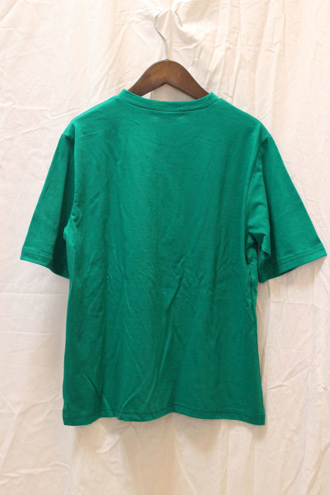 フォントプリントTシャツ グリーン