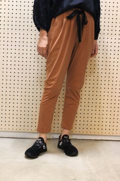 ハイテンションストレッチリボンパンツ キャメル