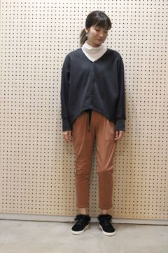 ドルマンカーディガン チャコールグレー
