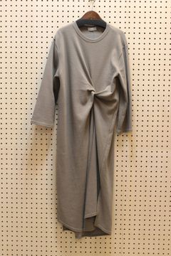 ツイストロングワンピース カーキ