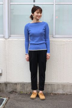ハイテンションストレッチテーパードパンツ ブラック