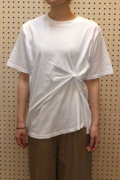 ツイストTシャツ ホワイト