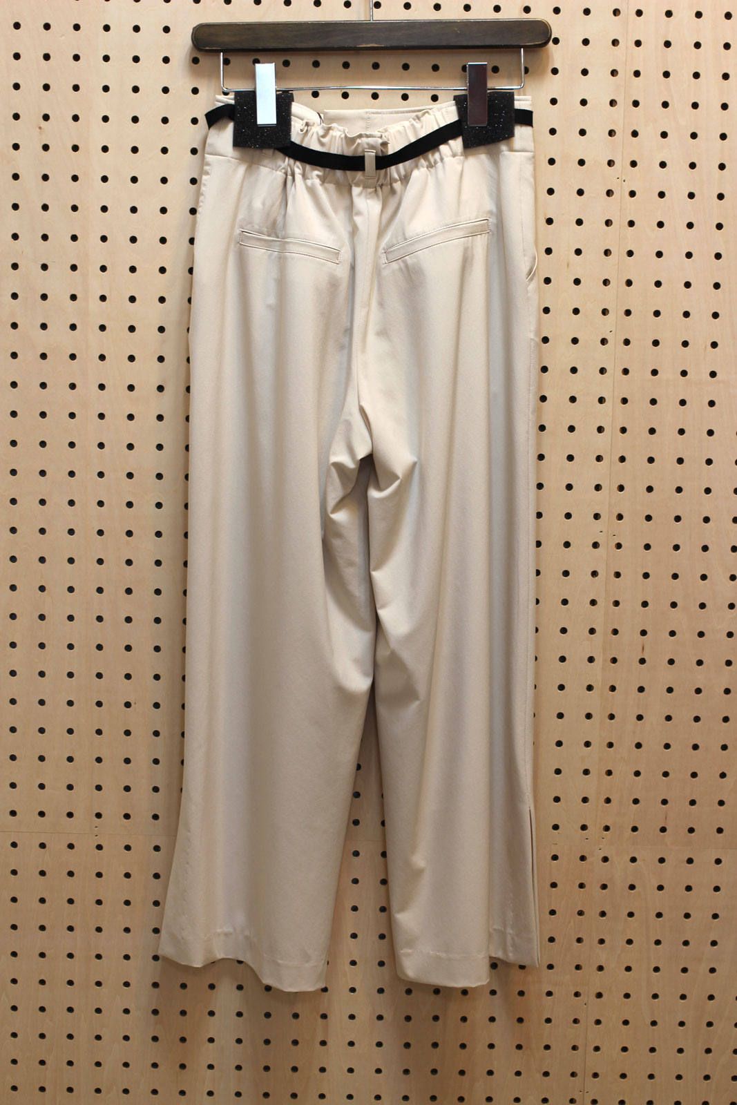 リネコ2WAY8.5分丈ワイドパンツ ベージュ